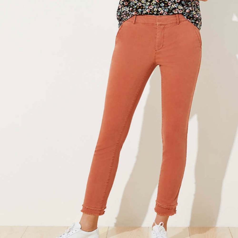 NWT Loft Ankle Chino pant